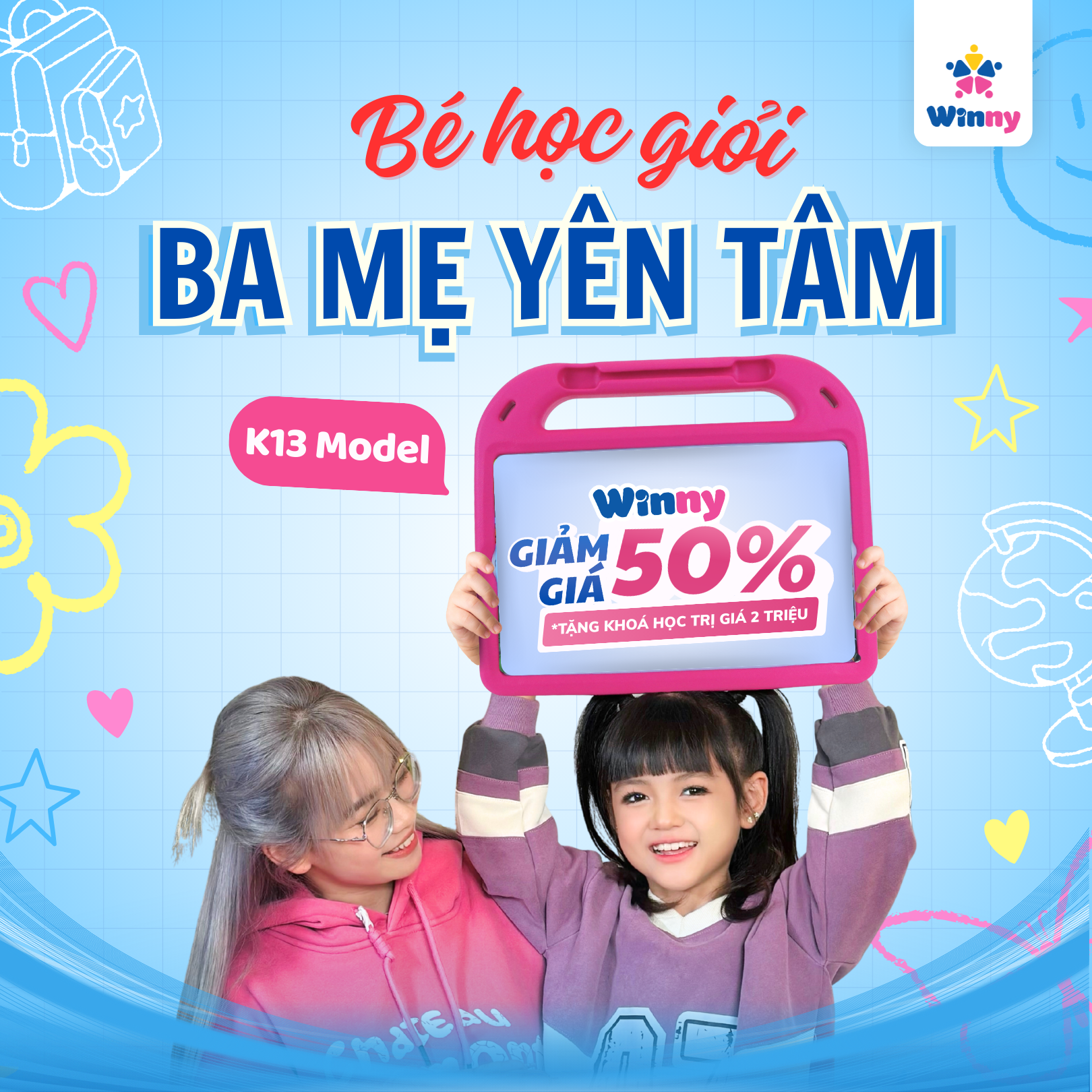 Hướng dẫn sử dụng máy tính bảng cho bé