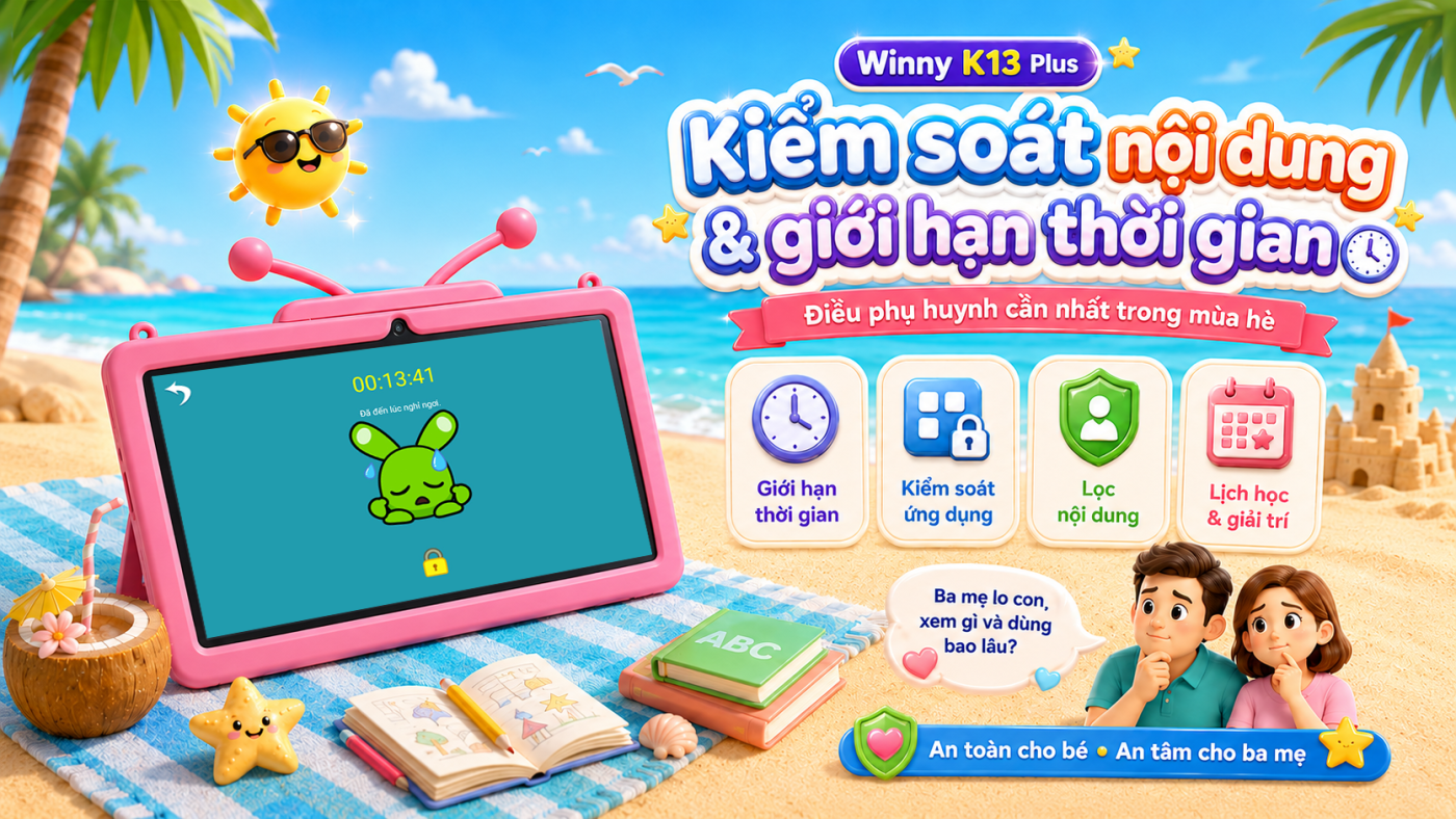 Kiểm soát nội dung và giới hạn thời gian